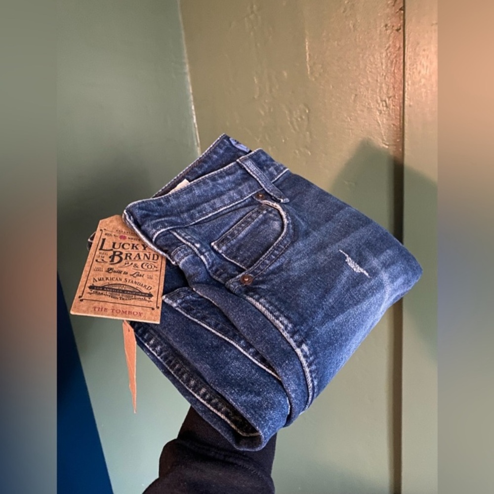 Lucky Brand High Rise Tomboy Jeans